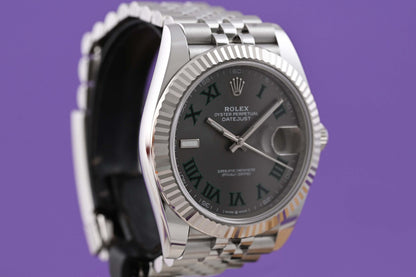 Rolex Datejust 41 - 126334 Wimbledon - Full Set - NEW