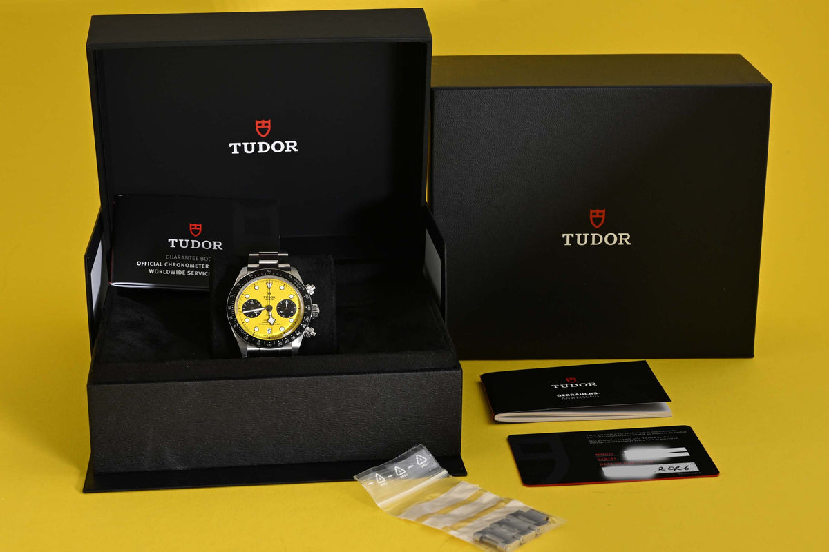 Tudor Black Bay Chronograph 79310N - Bumblebee - Full Set - Like New
