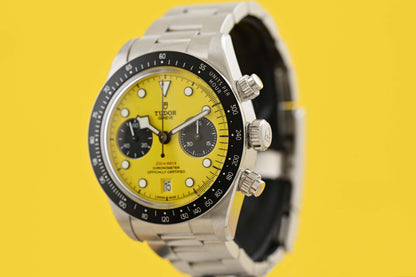 Tudor Black Bay Chronograph 79310N - Bumblebee - Full Set - Like New