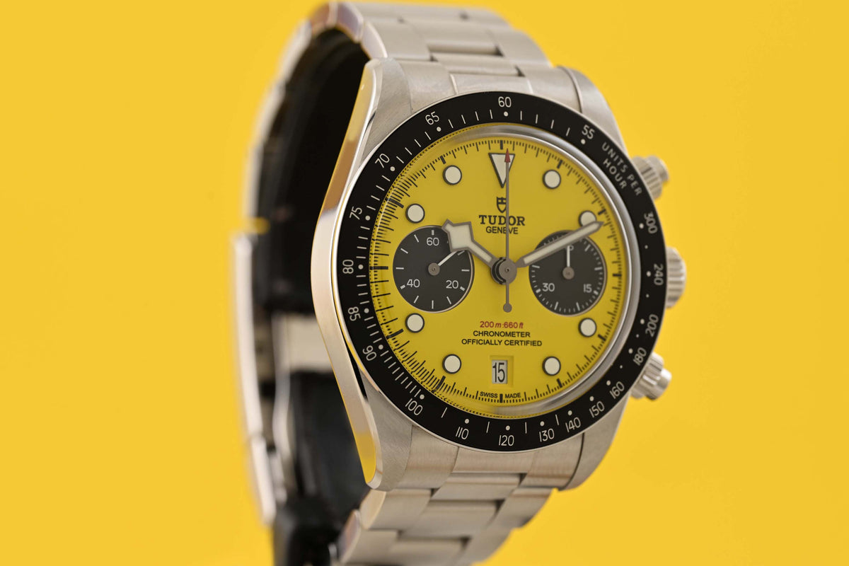 Tudor Black Bay Chronograph 79310N - Bumblebee - Full Set - Like New