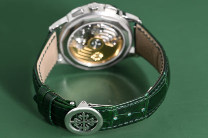 Patek Philippe World Time 5930P-001 - Green Dial - Full Set
