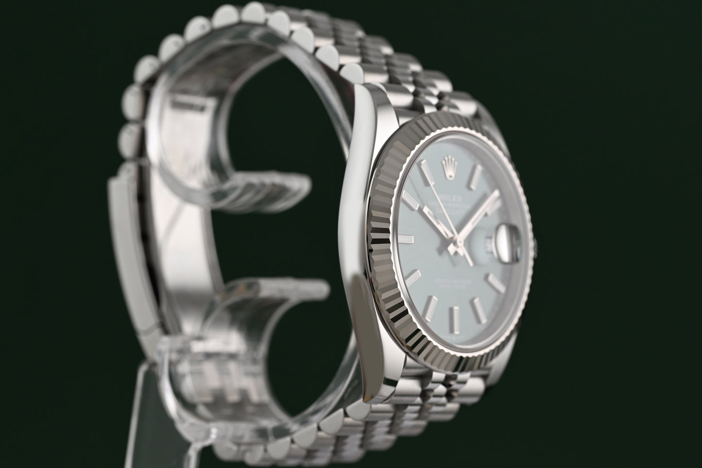Rolex Datejust 41 - 126334 - Green Dial - Full Set - NEW