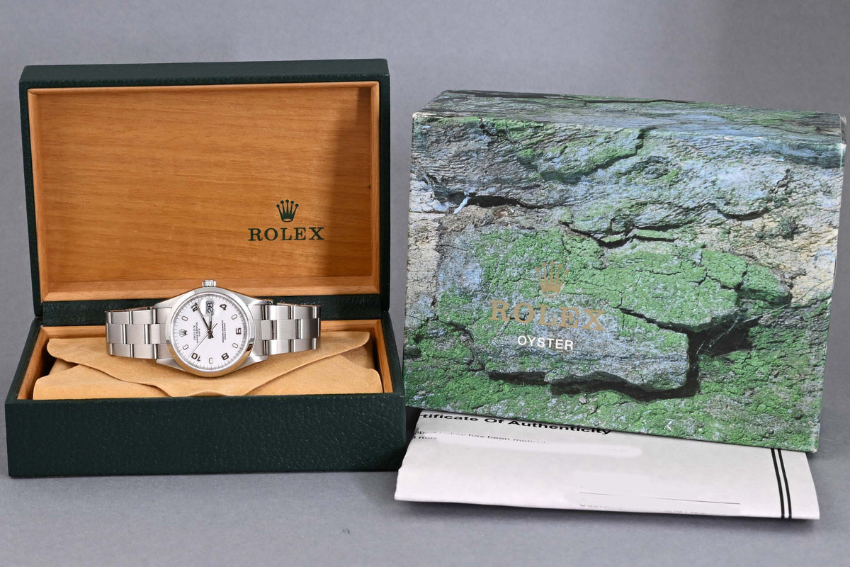 Rolex Oyster Perpetual Date - 15200 - White Dial