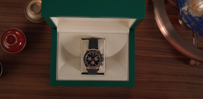 Rolex Daytona Rosegold 116515LN - Black Dial - Full Set