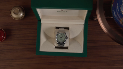 Rolex Oyster Perpetual 41mm 134300 - Pistachio - Full Set