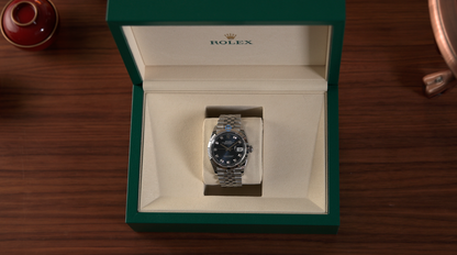 Rolex Oyster Perpetual Datejust 126234 - Blue Dia Dial - Full Set - New 2025