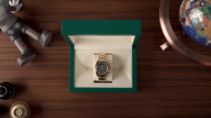 Rolex Daytona Gelbgold 116508 - Full Set - Green Dial - John Mayer