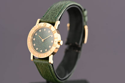 Bulgari Tubogas - Verdite Stone Dial